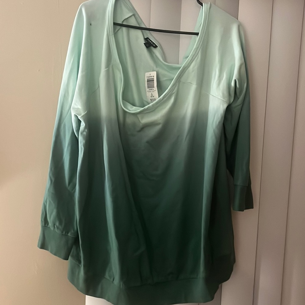 Ombré Plus Size Tunic